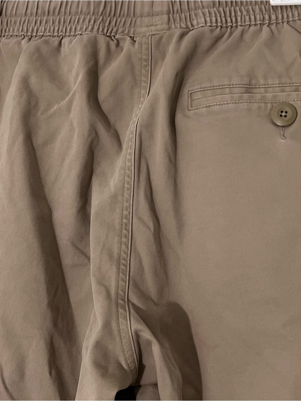 Under Armor Men's Performance Jogger Pants Khaki Elastic-Waist Zip Pockets - Picture 7 of 11